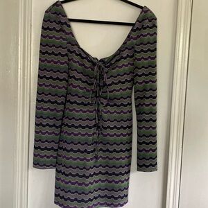 NWT ZARA Long Sleeve Party Dress